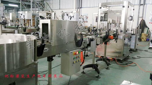 奶粉罐裝生產(chǎn)線 蛋白粉罐裝聽(tīng)裝生產(chǎn)線